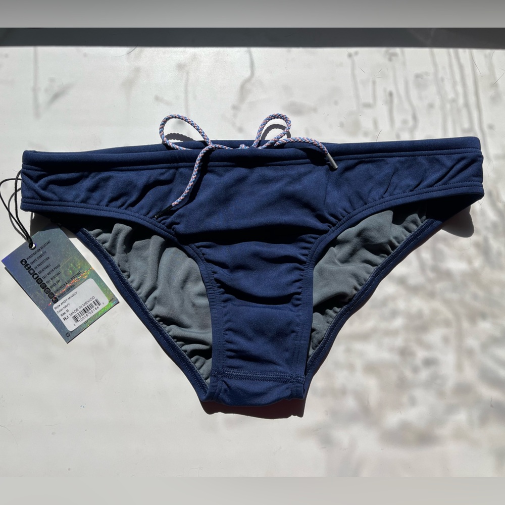 NWT Jolyn Andy Navy Bikini Bottom